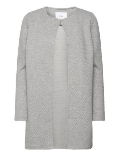 Vinaja New Long Jacket - Noos Grey Vila