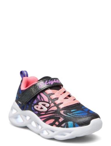 Girls Twisty Brights - Dazzle Flash Patterned Skechers