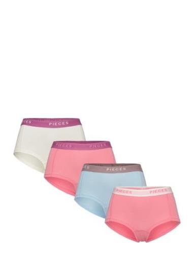 Pclogo Lady 4 Pack Solid Noos Bc Pink Pieces