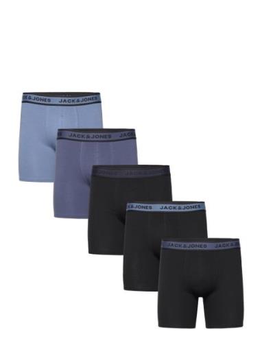 Jaclouis Boxer Briefs 5 Pack Navy Jack & J S