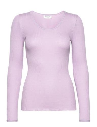 Silk T-Shirt Pink Rosemunde