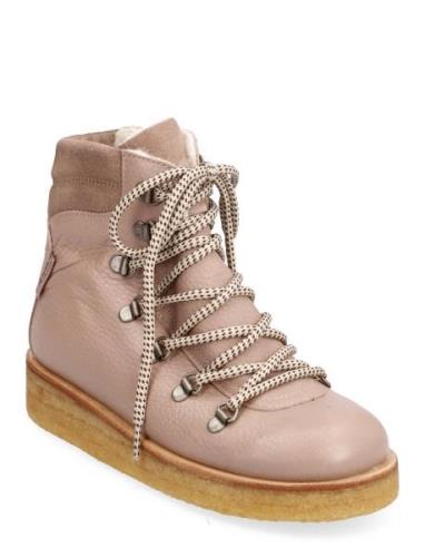 Boots - Flat Pink ANGULUS