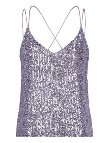 D6Obu Sequins Singlet Grey Dante6