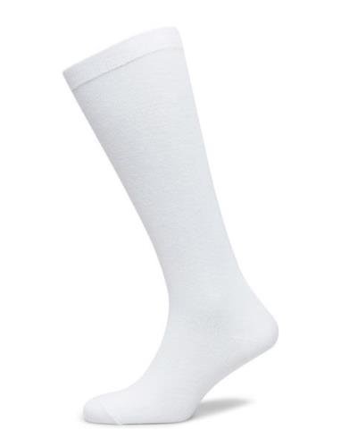 Cotton Knee Socks White Mp Denmark