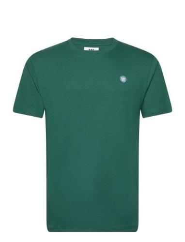 Ace Badge T-Shirt Green Double A By Wood Wood