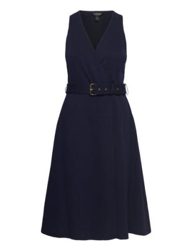 Knit Jcqrd Hrngbne-Dress Navy Lauren Ralph Lauren