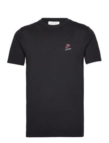 Embroidery Tee S/S Black Lindbergh