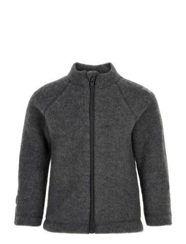 Wool Baby Jacket Grey Mikk-line