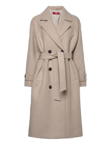 Coats Woven Beige Esprit Collection