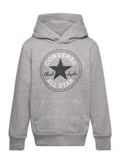 Converse Fleece Core Pullover Hoodie Grey Converse