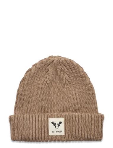 Fat Beanie Khaki Fat Moose