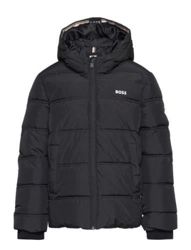 Puffer Jacket Black BOSS