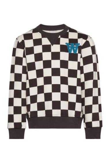 Rod Junior Checkered Sweatshirt Patterned Wood Wood