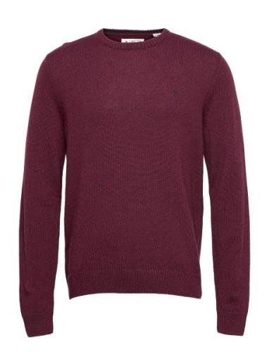 Lamsbwool Jumper Burgundy Original Penguin