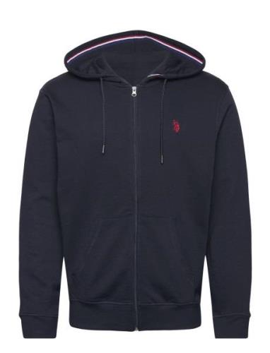 Uspa Sweat Hood/Zip Erdi Men Navy U.S. Polo Assn.