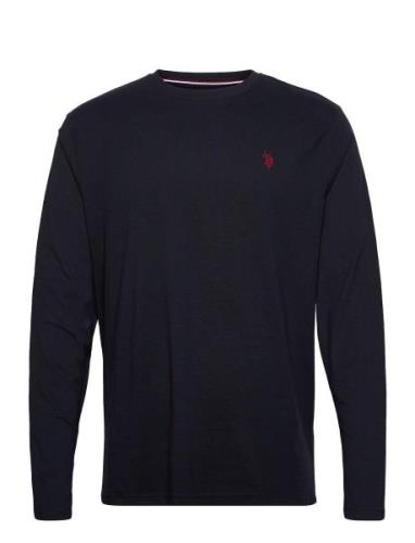 Uspa T-Shirt Ls Brolin Men Black U.S. Polo Assn.