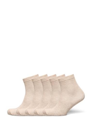 Ankle Sock -Solid Beige Minymo