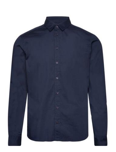 Bhboxwell Shirt Noos Navy Blend