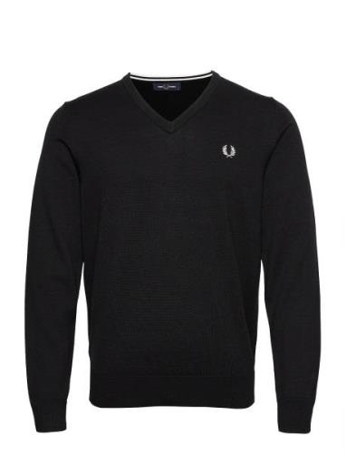 Classic V/N Jumper Black Fred Perry