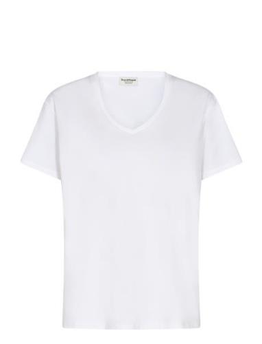 Bs Adrianne Regular Fit T-Shirt White Bruun & Stengade