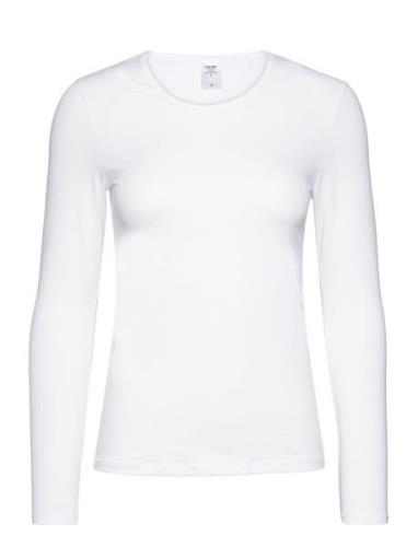 Natural Comfort Top Long-Sleeve White Calida
