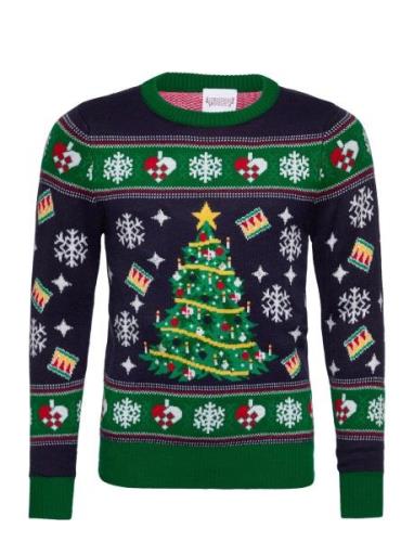 Christmas Tree Sweater Led Kids Patterned Christmas Sweats