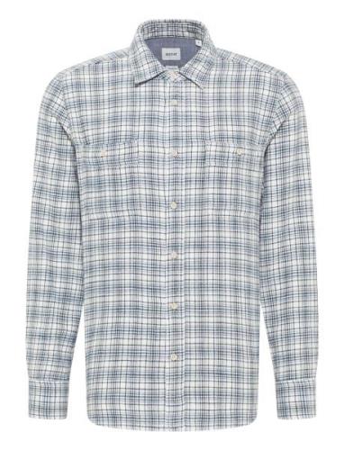 Style Clemens Blue Flannel Blue MUSTANG