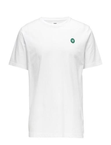 Ace T-Shirt Gots White Double A By Wood Wood