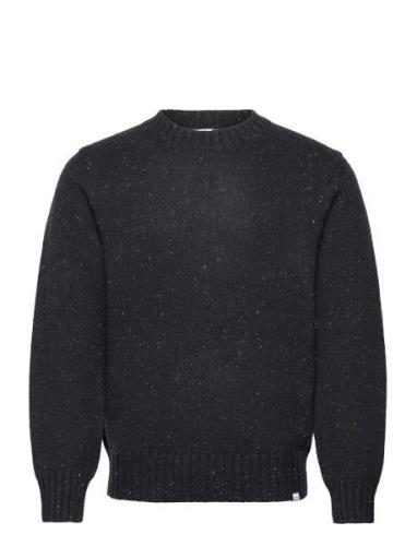 Gary Fleck Wool Roundneck Black Les Deux