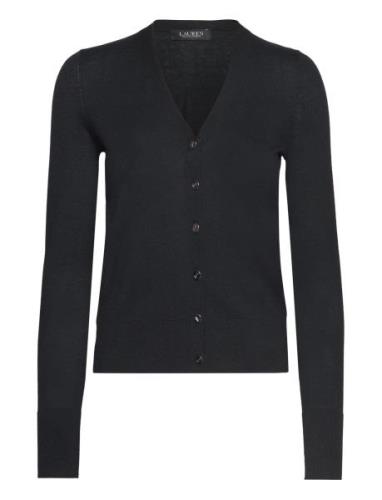 Cotton-Blend Cardigan Black Lauren Ralph Lauren