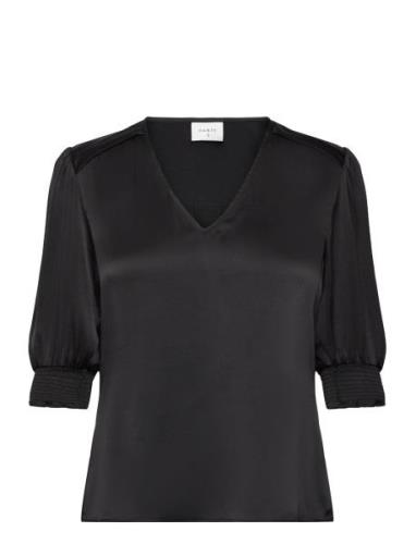 D6Cascais Silk Blouse Black Dante6