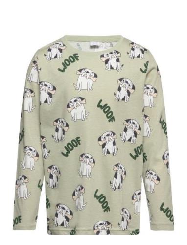 Top Ls Aop Dog Green Lindex