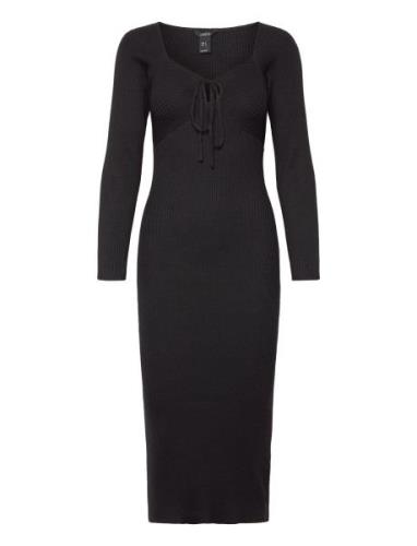 Dress Daniela Knitted Black Lindex