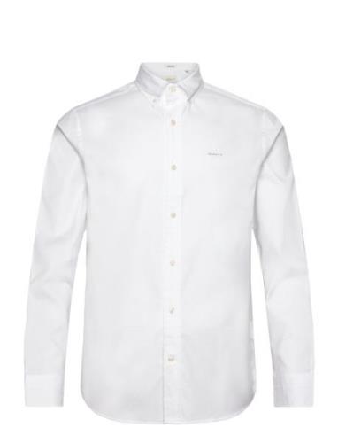 Reg Pinpoint Oxford Shirt White GANT