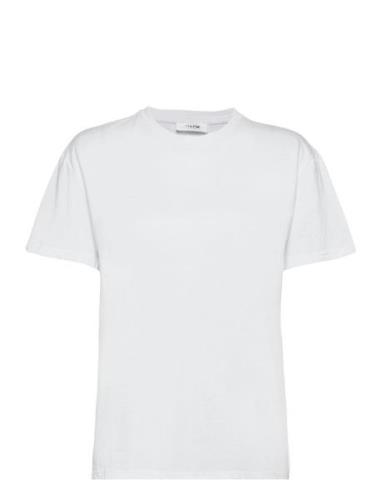 Liv Organic Logo Tee White MSCH Copenhagen