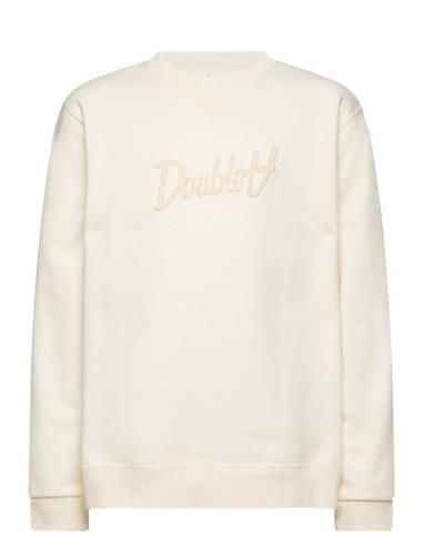 Rod Kids Aa Script Sweatshirt Cream Wood Wood