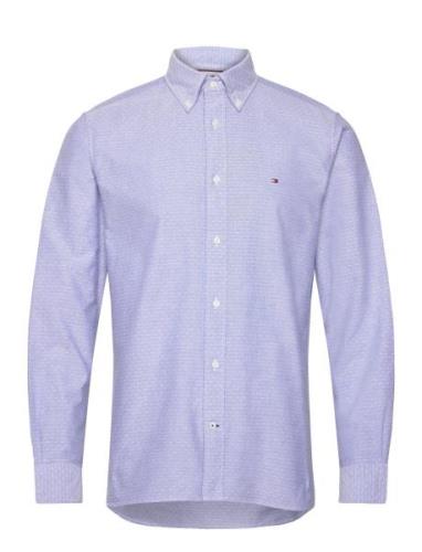 Oxford Dobby Rf Shirt Blue Tommy Hilfiger