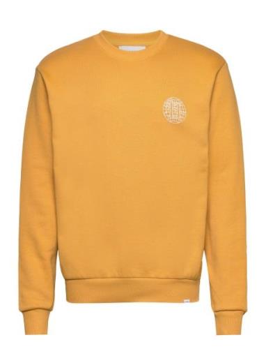 Globe Sweatshirt Yellow Les Deux