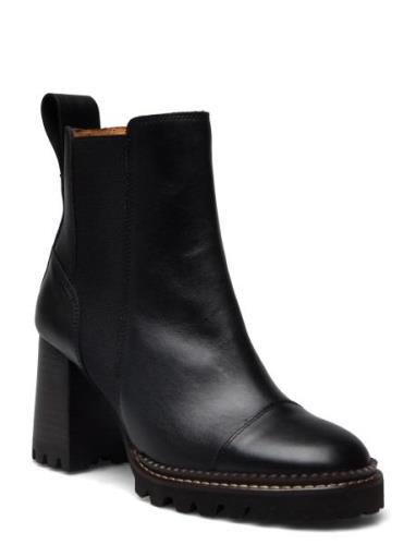 Mallory Ankle Boot Black See By Chloé