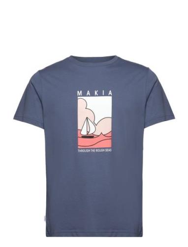 Sailaway T-Shirt Blue Makia