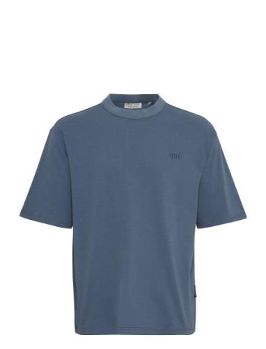 Cftue Relaxed Fit Tee With Chest Pr Blue Casual Friday