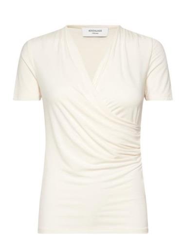 Rwbiarritz Ss Waterfall T-Shirt White Rosemunde