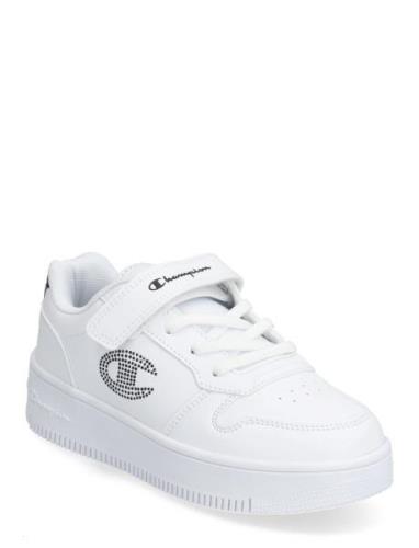 Rd18 Platform Glitter G Ps Low Cut Shoe White Champion