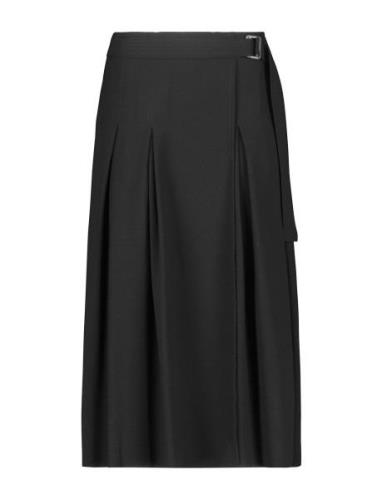 Skirt Woven Long Black Gerry Weber