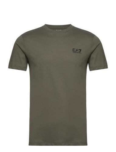 T-Shirts Khaki EA7