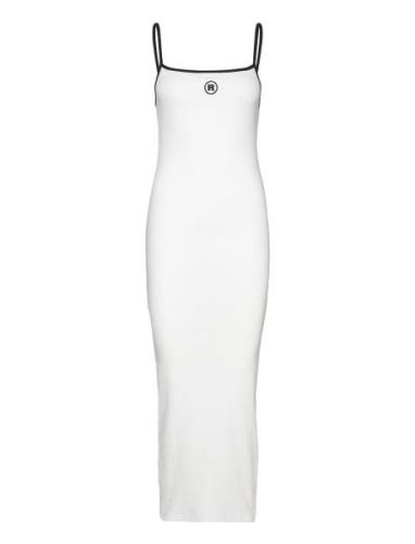 Maxi Dress W. Embroidery White ROTATE Birger Christensen