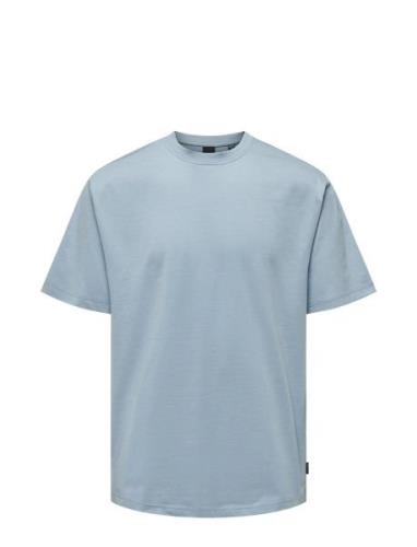 Onsfred Life Rlx Ss Tee Noos Blue ONLY & SONS