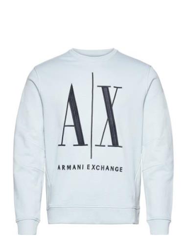 Ax Man Sweatshirt Blue Armani Exchange