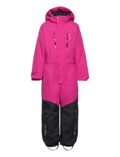 Penguin Snowsuit Kids Pink ISBJÖRN Of Sweden