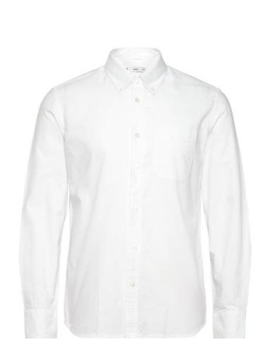 Regular Fit Oxford Cotton Shirt White Mango